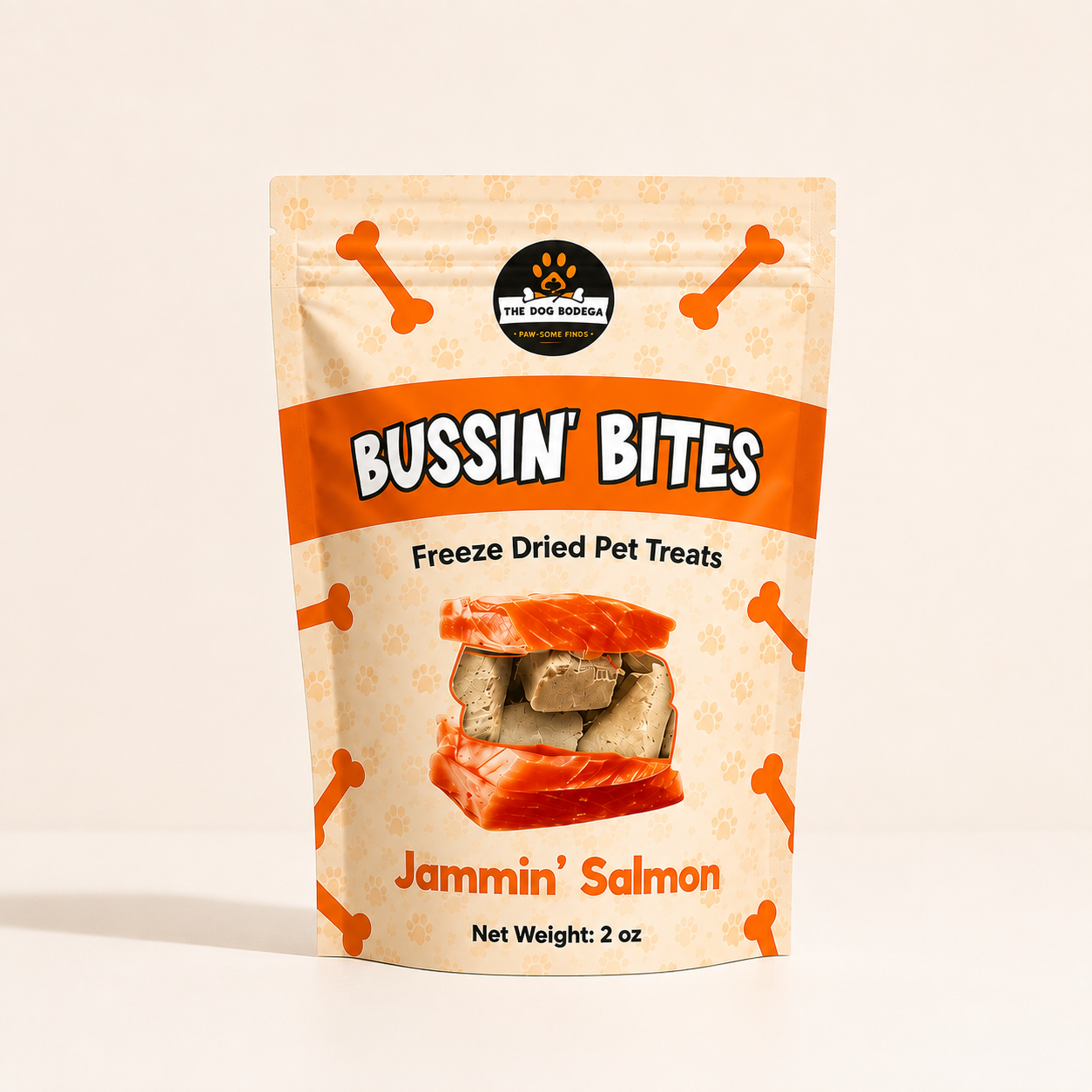Salmon - Single Ingredient, High Value Freeze-Dried Training Treats for Dogs & Cats