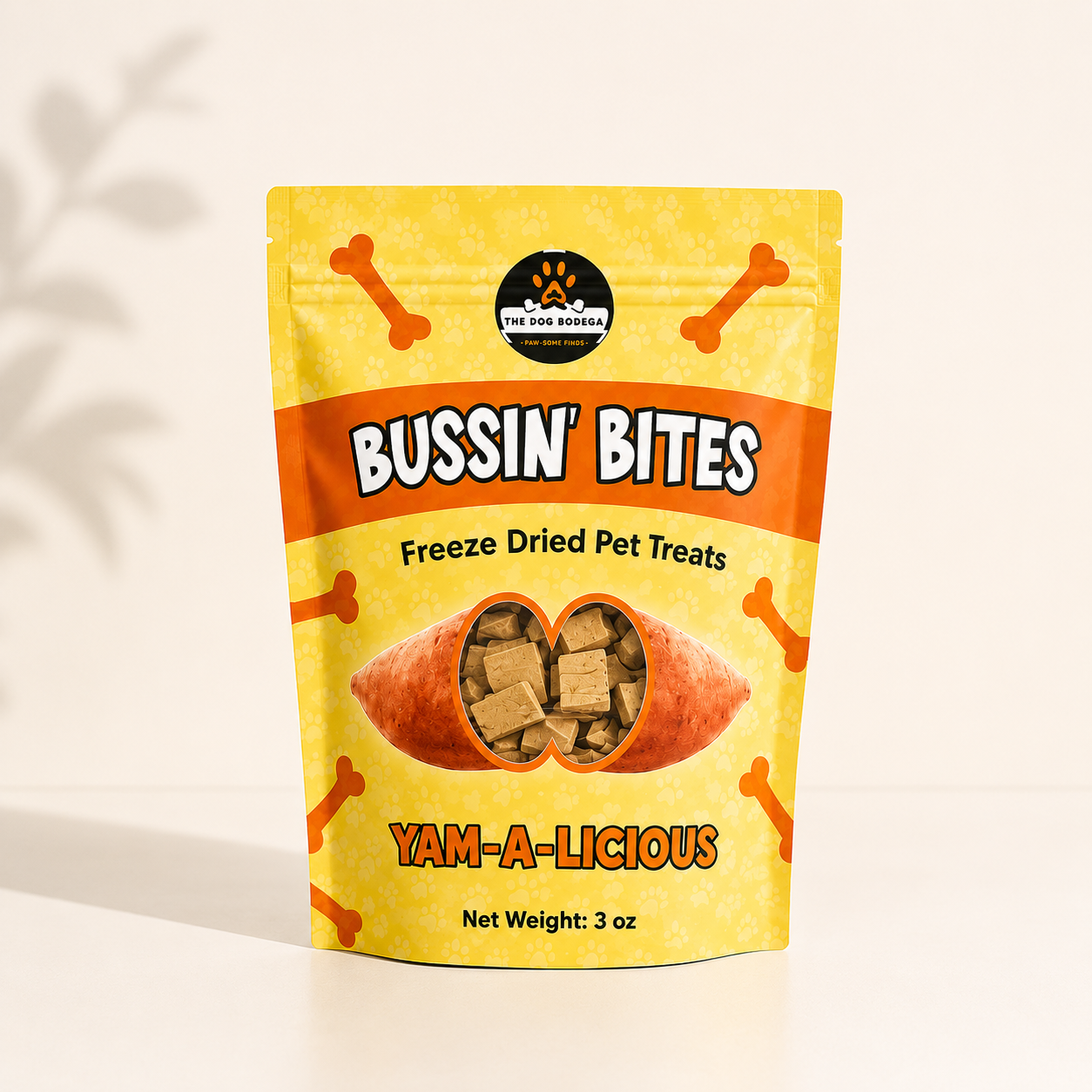 Sweet Potato - Single Ingredient, High Value Freeze-Dried Training Treats for Dogs & Cats