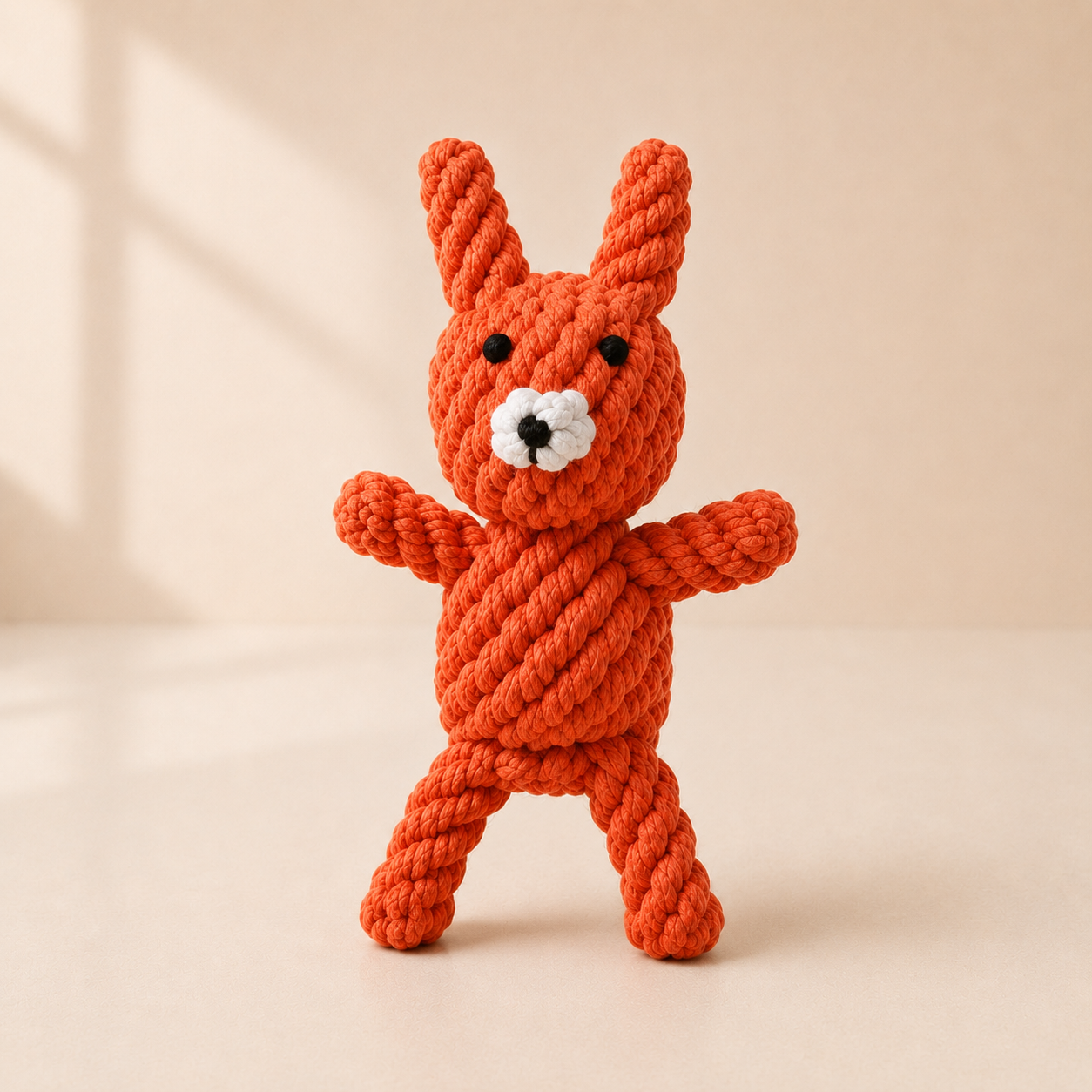 Handmade Eco-Fox Chew Rope Toys